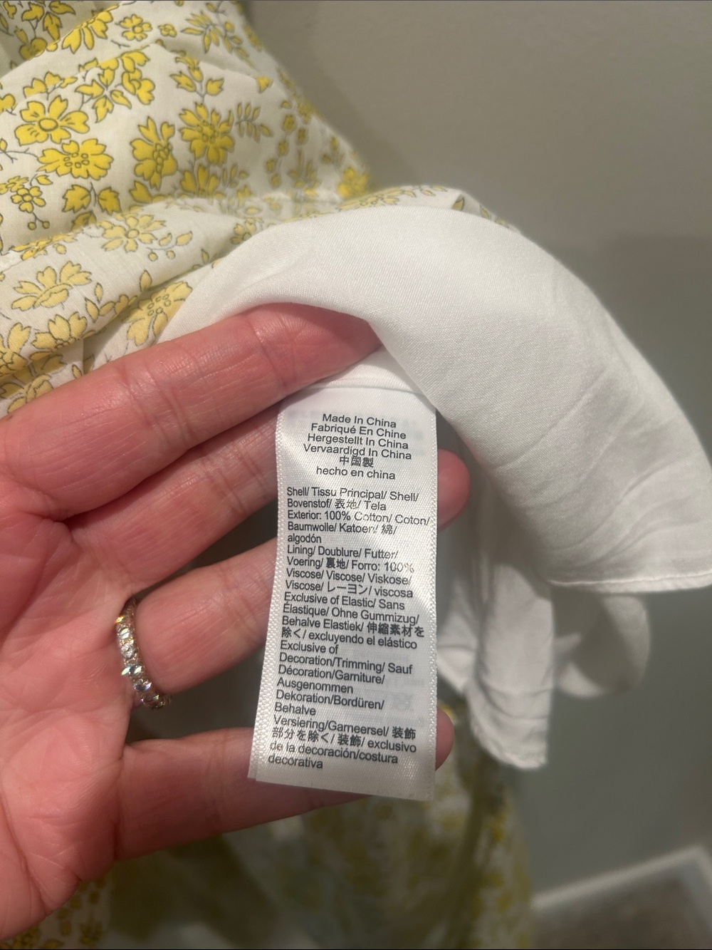 J. Crew Yellow and White Floral Sundress - Picture 4 of 4